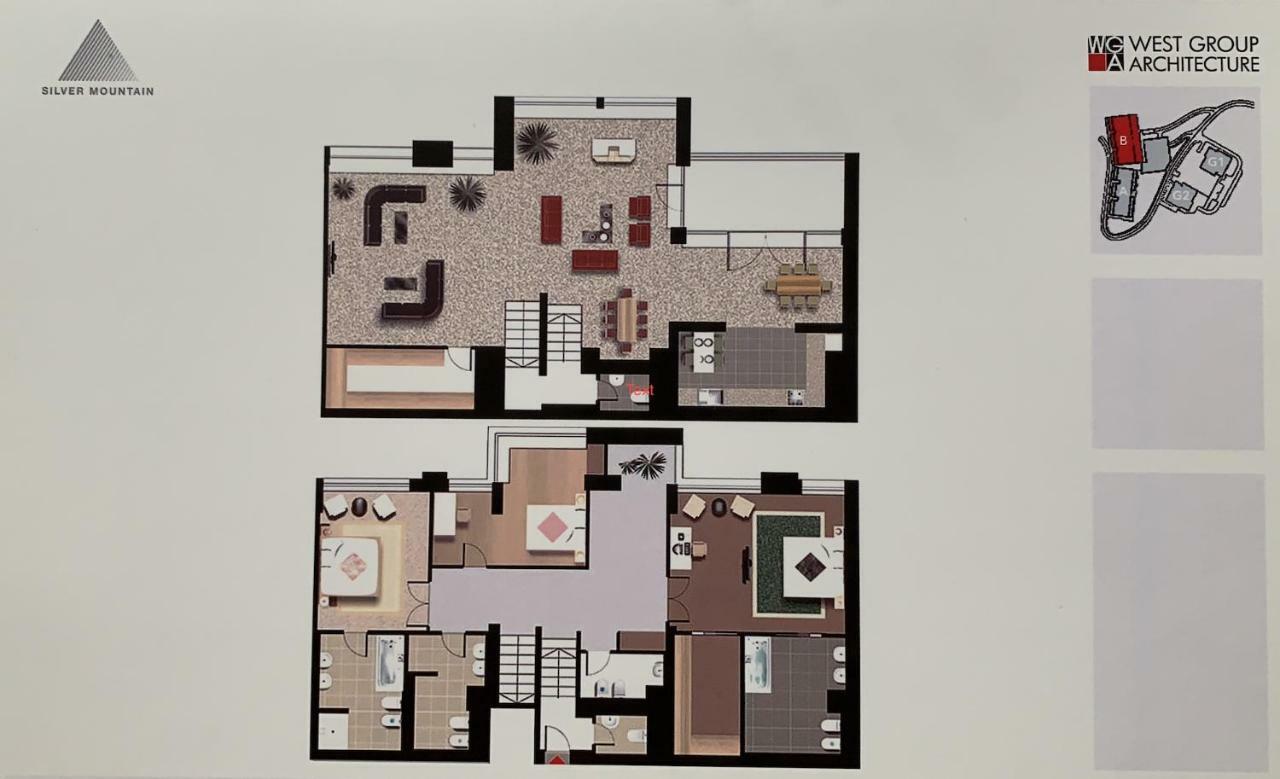 A50 Cape Town Penthouse - Silver Mountain Poiana Brasov Bagian luar foto